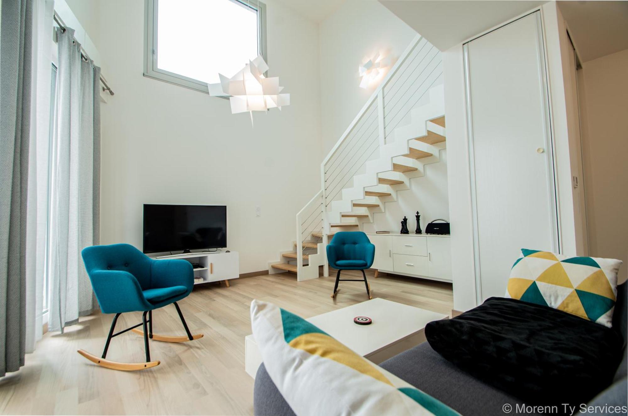 Triplex Terrasse Proche Metro - Ty Ar Mabilay Apartment Rennes Exterior foto