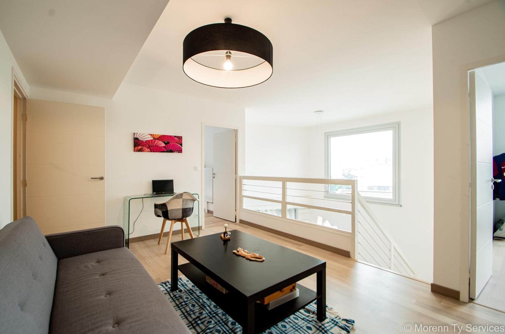 Triplex Terrasse Proche Metro - Ty Ar Mabilay Apartment Rennes Exterior foto