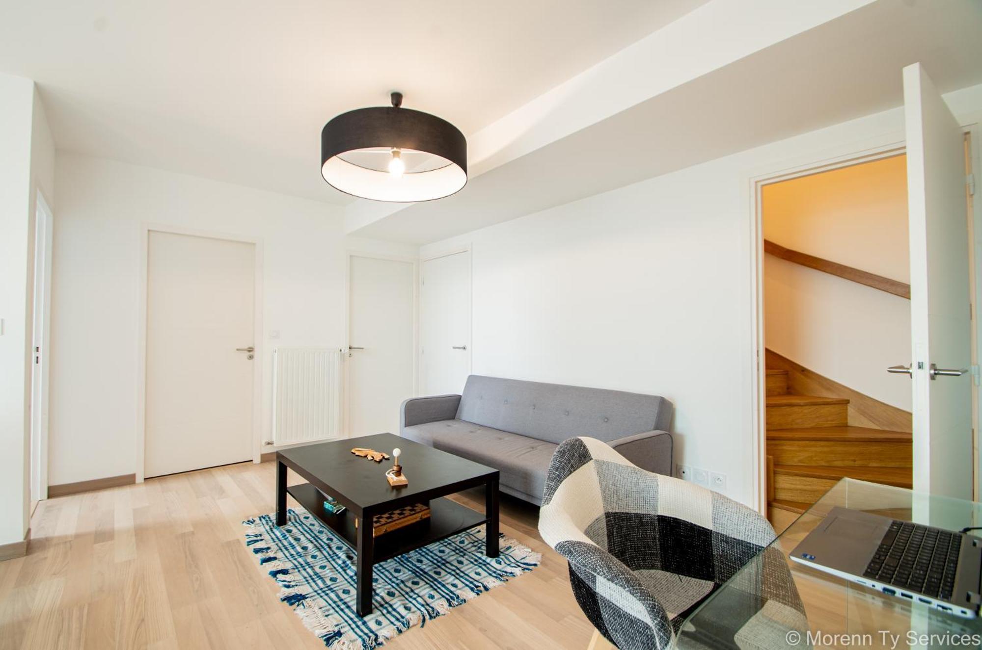 Triplex Terrasse Proche Metro - Ty Ar Mabilay Apartment Rennes Exterior foto