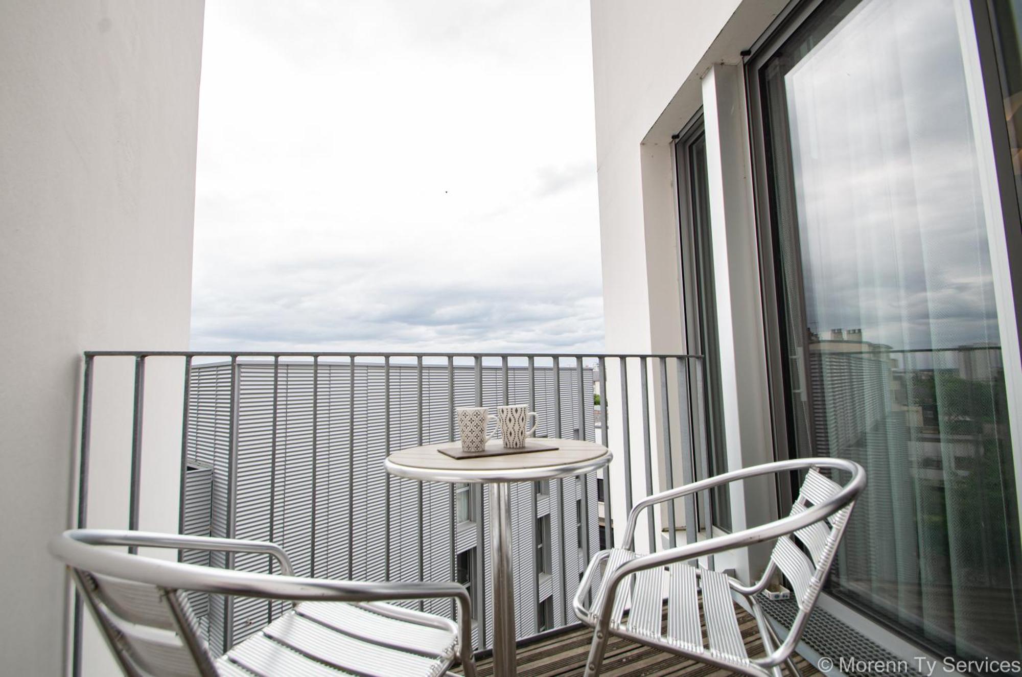 Triplex Terrasse Proche Metro - Ty Ar Mabilay Apartment Rennes Exterior foto